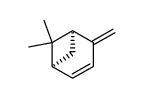6,6-dimethyl4-methylidenebicyclo[3.1.1]hept-2-ene Structure