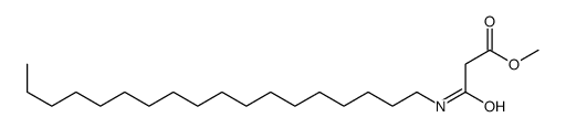 methyl 3-(octadecylamino)-3-oxopropanoate结构式