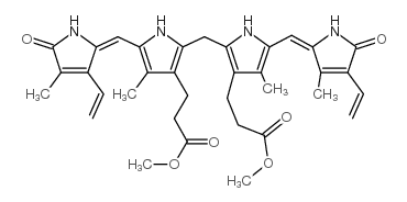 胆红素二甲酯结构式