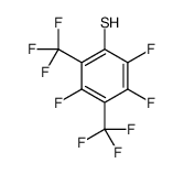 2,3,5-trifluoro-4,6-bis(trifluoromethyl)benzenethiol Structure