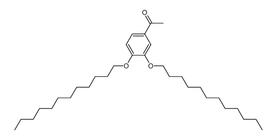 3',4'-(DIDODECYLOXY)ACETOPHENONE Structure