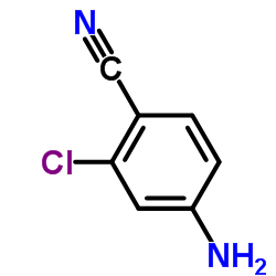 2-氯-4-氨基苯腈结构式