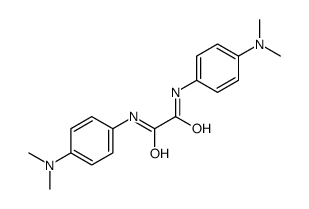 N,N'-bis[4-(dimethylamino)phenyl]oxamide结构式