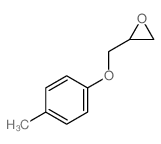 2-[(4-甲基苯氧基)甲基]环氧乙烷结构式