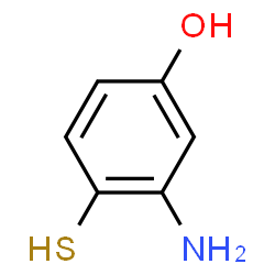 Phenol, 3-amino-4-mercapto- (9CI) Structure