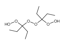 1,1,4,4-tetraethyl-2,3-dioxa-butane-1,4-diyl bis-hydroperoxide结构式