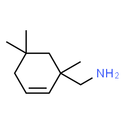 2-Cyclohexene-1-methanamine,1,5,5-trimethyl-结构式