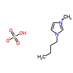 1-Butyl-3-methylimidazolium hydrogensulfate Structure