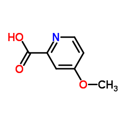 4-Methoxy-2-pyridinecarboxylic acid Structure