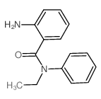 2-Amino-N-ethyl-N-phenylbenzamide Structure