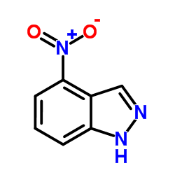 4-硝基吲唑结构式