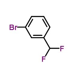 1-Bromo-3-(difluoromethyl)benzene Structure