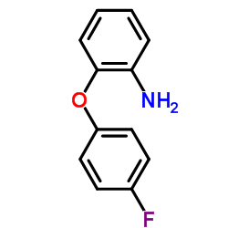 2-(4-氟苯氧基)苯胺盐酸盐结构式