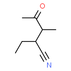 Pentanenitrile, 2-ethyl-3-methyl-4-oxo- (9CI)结构式