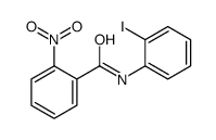 N-(2-iodophenyl)-2-nitrobenzamide Structure