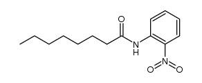 N-(2-nitrophenyl)octanamide Structure
