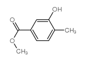 3-羟基-4-甲基苯甲酸甲酯结构式