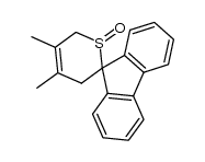 3',6'-Dihydro-4',5'-dimetylspiro(fluoren-9,2'-[2H]thiopyran)-1'-oxid Structure
