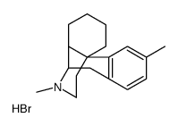 d-3-Methyl-N-methylmorphinan hydrobromide Structure
