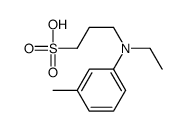 N-乙基-N-磺丙基间甲苯胺结构式