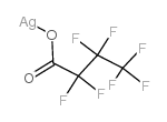Butanoic acid,2,2,3,3,4,4,4-heptafluoro-, silver(1+) salt (1:1) structure