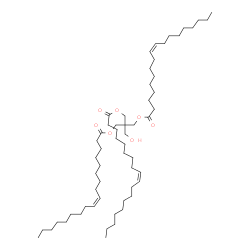 2-(hydroxymethyl)-2-[(oleoyloxy)methyl]-1,3-propanediyl dioleate Structure