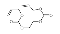 Carbonicacid, C,C'-1,2-ethanediyl C,C'-di-2-propen-1-yl ester结构式