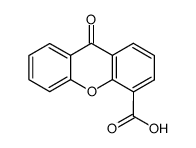 Xanthenone-4-carboxylic acid结构式
