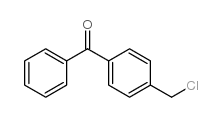 4-Chloromethylbenzophenone Structure
