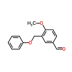 4-Methoxy-3-(phenoxymethyl)benzaldehyde Structure