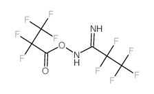 [(1-amino-2,2,3,3,3-pentafluoro-propylidene)amino] 2,2,3,3,3-pentafluoropropanoate结构式
