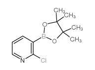 2-氯吡啶-3-硼酸频哪醇酯结构式