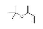 2-buta-1,3-dien-2-yloxy-2-methylpropane结构式