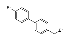 4'-bromo-4-bromomethyl-biphenyl Structure