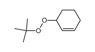 Cyclohexene 3-(tert-butyl)peroxide Structure