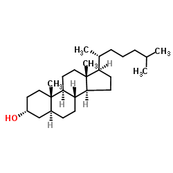 Epidihydrocholesterin (JAN)结构式