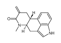 6-methyl-8-methylen-ergolin-7-one结构式