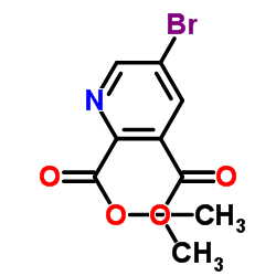 5-溴-吡啶-2,3-二甲酸二甲酯图片