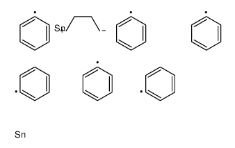triphenyl(4-triphenylstannylbutyl)stannane结构式