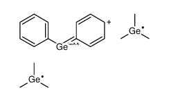 diphenylgermanium,trimethylgermanium Structure