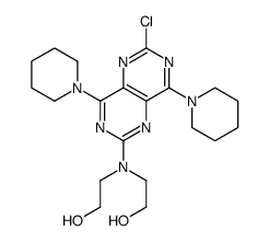 6-Des(diethanolamino)-6-chloro Dipyridamole Structure