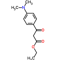 Ethyl 3-[4-(dimethylamino)phenyl]-3-oxopropanoate Structure