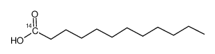 lauric acid, [1-14c] Structure