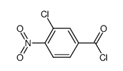 3-chloro-4-nitro-benzoic acid chloride结构式