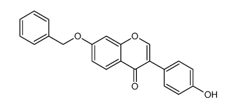 7-苄基黄豆苷元结构式