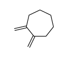 1,2-dimethylidenecycloheptane结构式