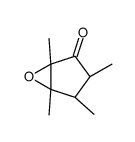 6-Oxabicyclo[3.1.0]hexan-2-one,1,3,4,5-tetramethyl-,(3R,4S)-rel-(9CI) Structure