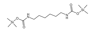 bis(trimethylsilyl) N,N'-(hexamethylene)biscarbamate结构式