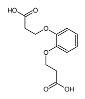 3-[2-(2-carboxyethoxy)phenoxy]propanoic acid结构式