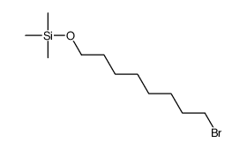 8-bromooctoxy(trimethyl)silane结构式